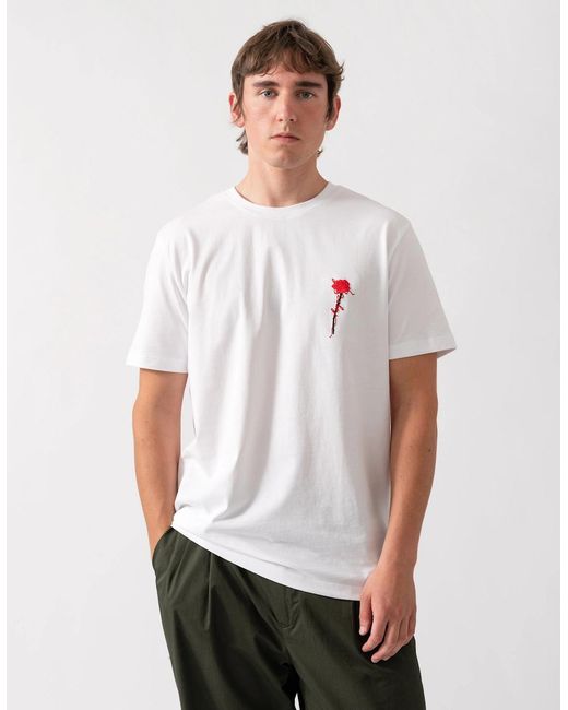 Boss White Hugo Diflow T-Shirt for men