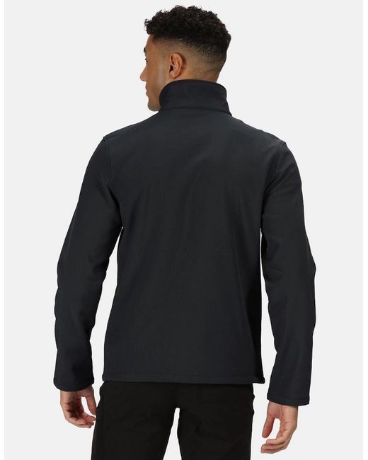 Regatta Black Cera V Wind Resistant Soft Shell Jacket for men