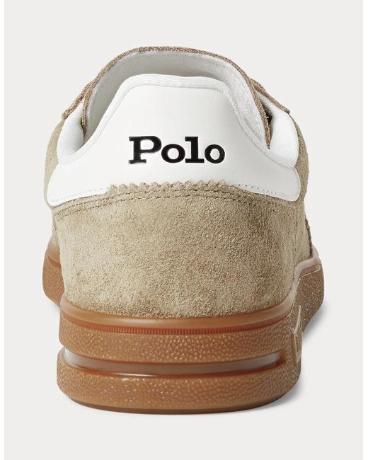 Polo Ralph Lauren Natural Bedford Pp Trainers 002 Dirty Buck/Deckwash for men
