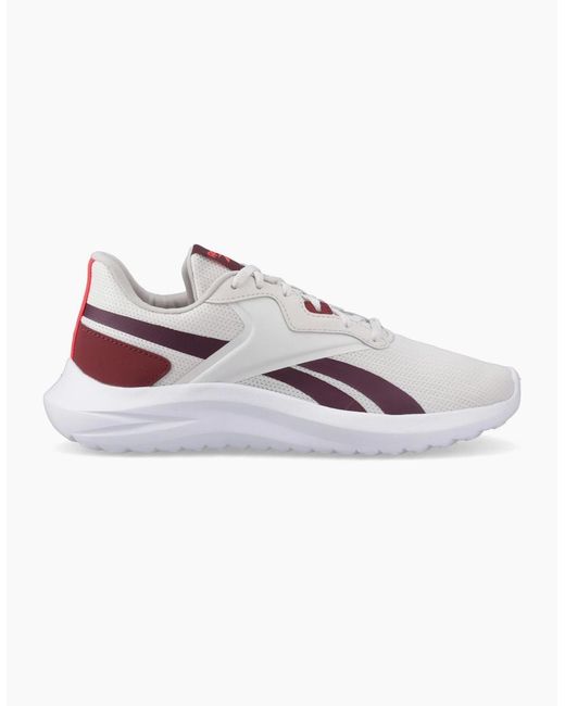 Reebok White Energen Lux Textile Luxe/ Cherry/ Trainers