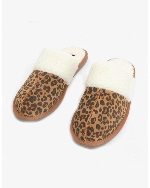 Hush Puppies White Arianna Suede Mule Slippers