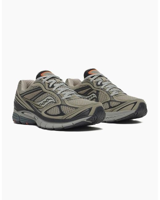Saucony Gray Progrid Guide 7 Trek/Sage Trainers for men