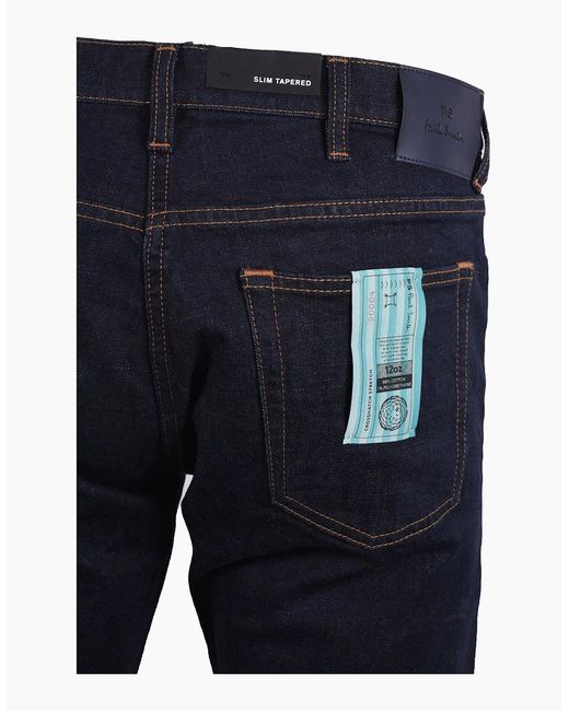 Paul Smith Blue Slim Tapered Jeans for men