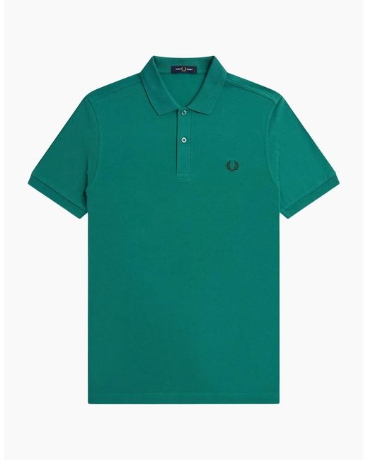 Fred Perry Green Deep Mint Polo Shirt