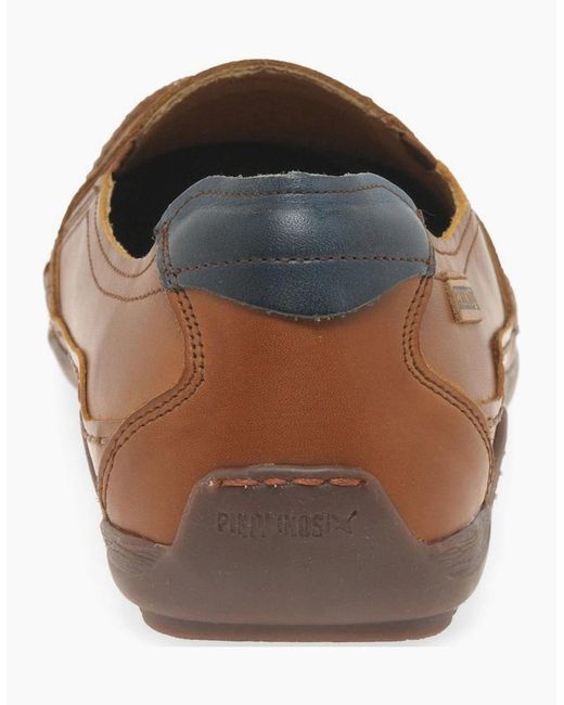 Pikolinos Brown Arquet Slip On Shoes for men