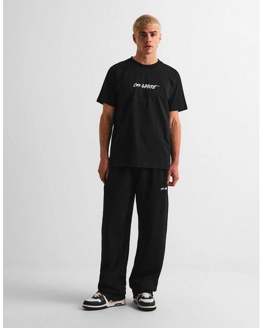 Off-White c/o Virgil Abloh Black Slim Fit T Shirt for men