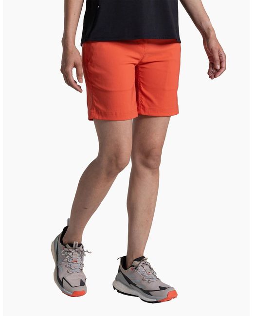 Craghoppers Red Ladies Kiwi Pro Iii Casual Shorts