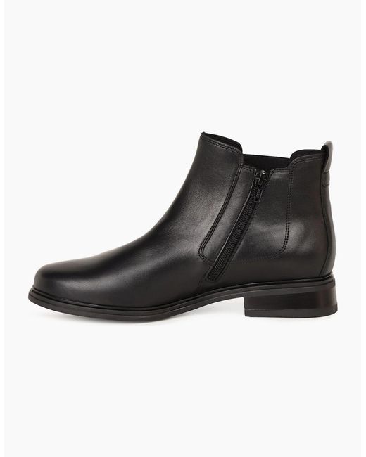 Gabor Black Hustle Ankle Boots