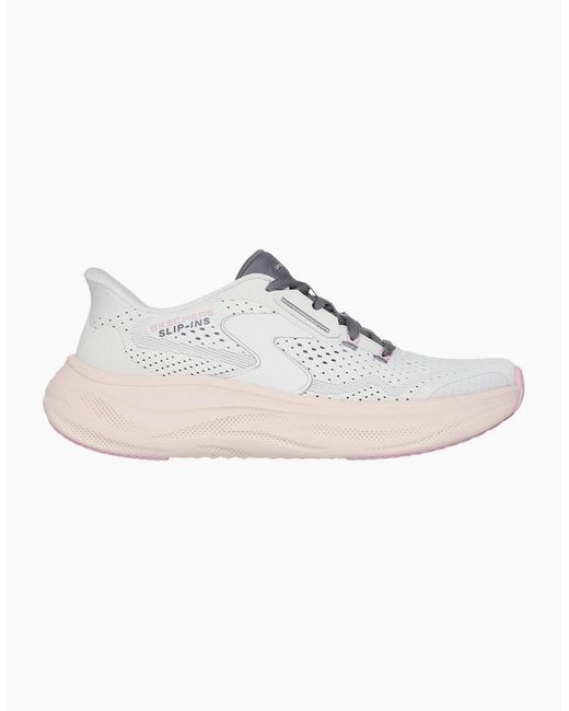 Skechers Blue Skech Cloud Plush Horizon Polyester /Multi Trainers