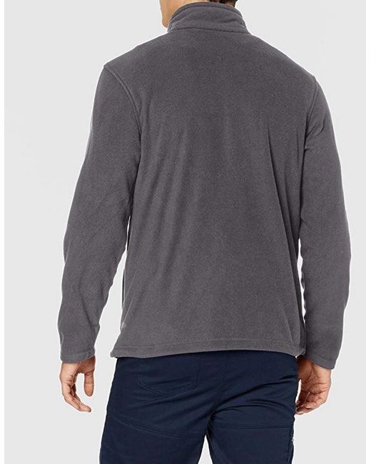 Regatta Gray Plain Micro Fleece Full Zip Jacket (Layer Lite) for men