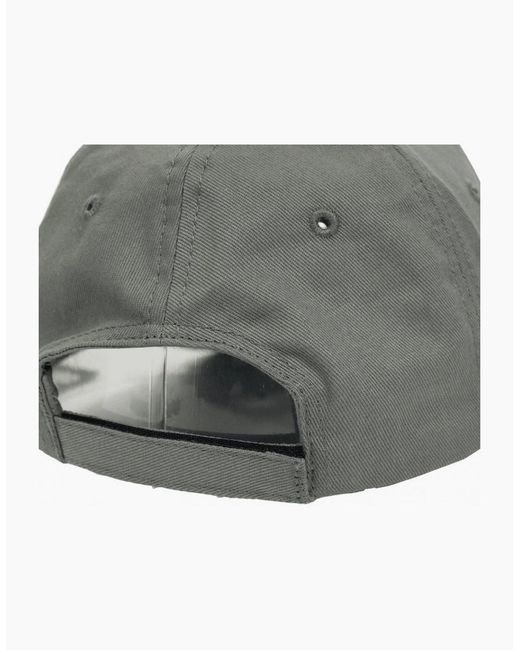 Boss Gray Derrel-Pl Cotton/ Baseball Cap for men