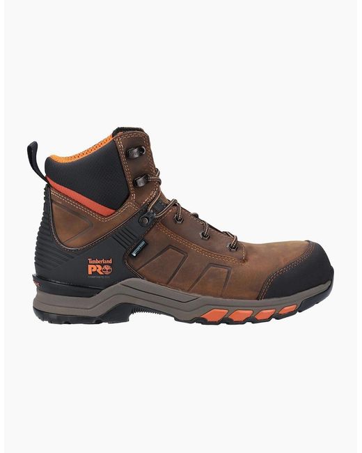 Timberland Brown Pro Hypercharge Safety Boots for men