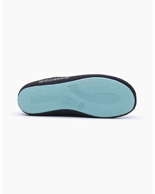 Hush Puppies Blue The Good Polyester Slippers for men