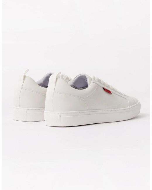 Boss White Hugo Morrie Tenn Trainers Nos for men