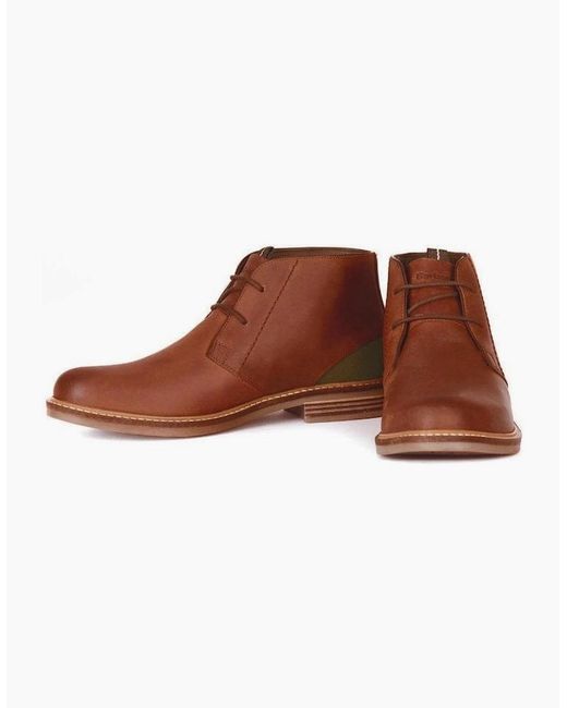 Barbour Brown Hickory Readhead Chukka Boots for men
