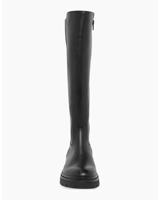 Gabor Black Match Knee High Boots