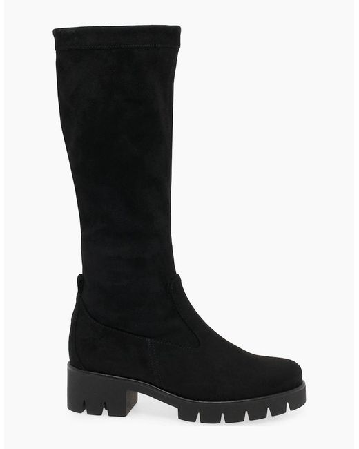 Gabor Black Baku Knee High Boots