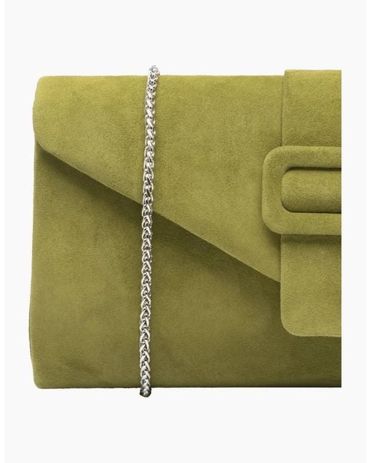 Lotus Green Aletta Clutch Bag