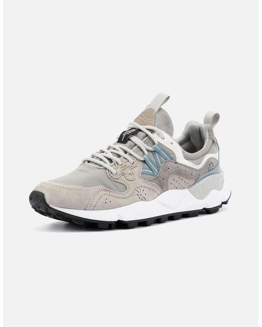 Flower Mountain White Yamano 3 Trainers