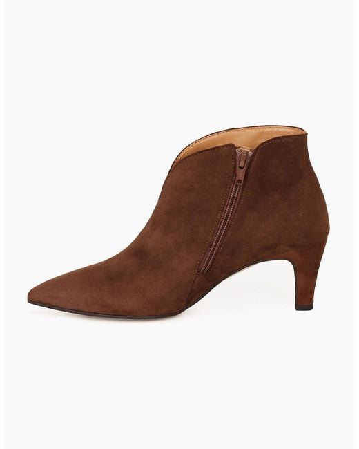 Gabor Brown Terri Ankle Boots