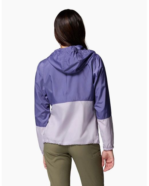 Columbia Purple Flash Forward Ii Windbreaker Jackets