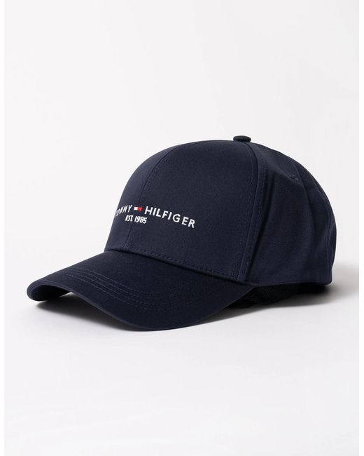 Tommy Hilfiger Blue Th Established Cap for men