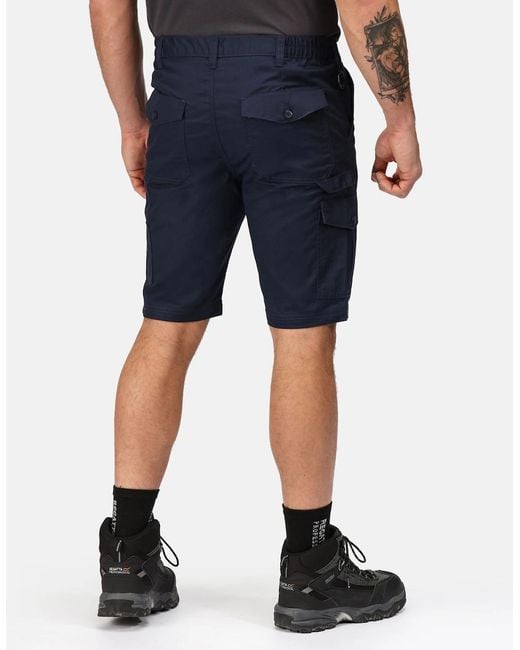 Regatta Blue Professional Cargo Shorts for men