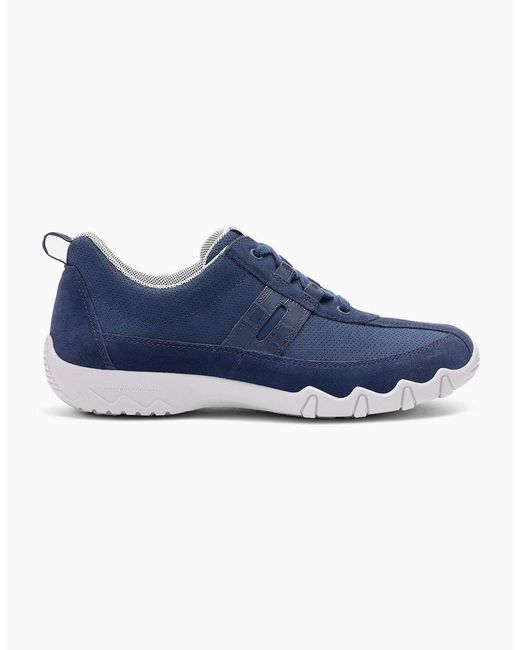 Hotter Blue Leanne Ii Wide Trainers