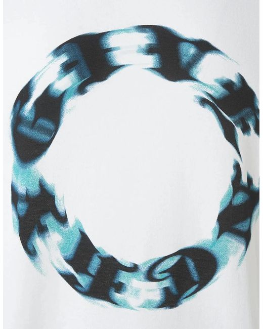 Givenchy Blue Oversized T-Shirt for men
