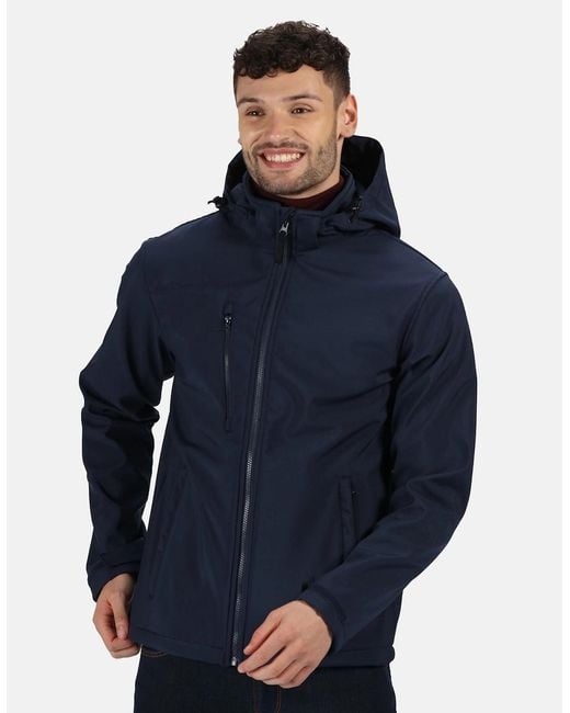 Regatta Blue Professional 3 Layer Membrane Soft Shell Jacket for men