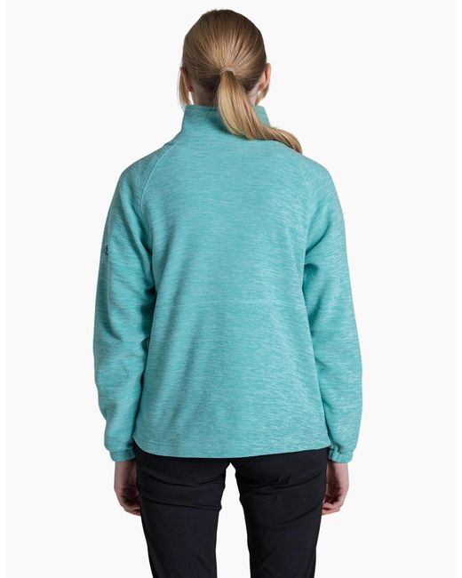 Craghoppers Blue Ladies Esk Ii Half Zip Fleece Top
