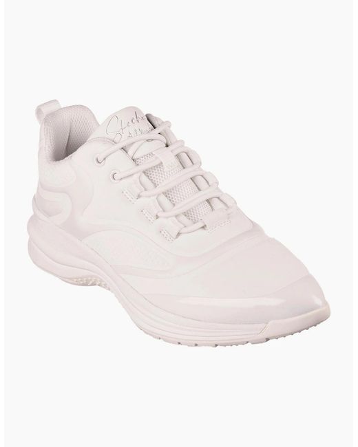 Skechers Pink Hot Melt Embossed Neoprene Low Top Trainers