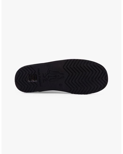 Hush Puppies Black Charles Slippers for men