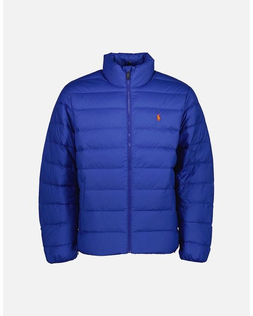 Ralph Lauren Blue Colden Packable Down Jacket for men