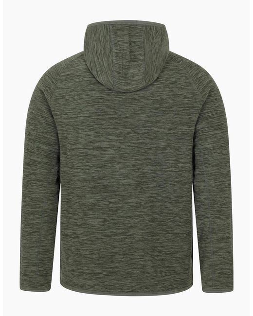 Mountain Warehouse Green Snowdon Ii Full Zip Hoodie for men