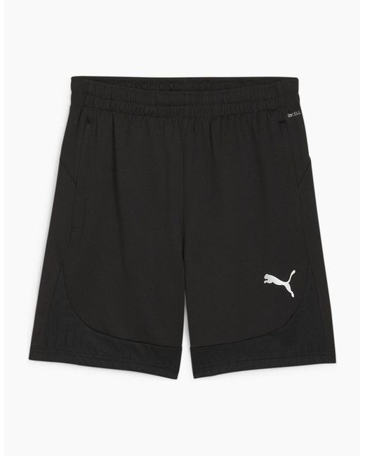 PUMA Black Teamfinal Training Football Shorts for men
