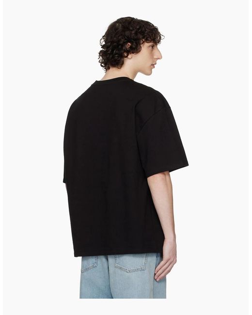 Amiri Black Ma Logo Skater T-Shirt for men