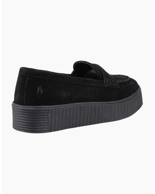Hush Puppies Black Tamara Loafers