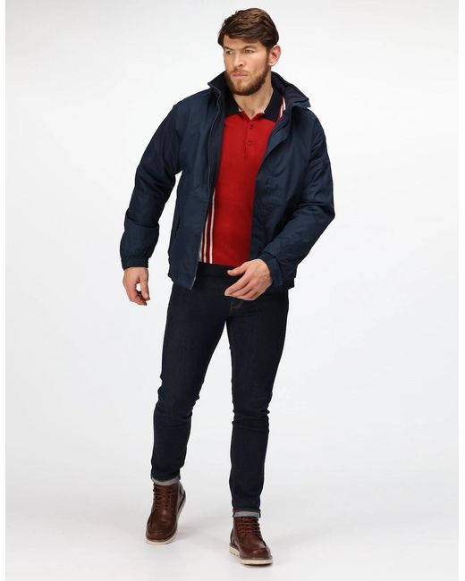 Regatta Blue Professional Waterproof Insulated Jacket for men