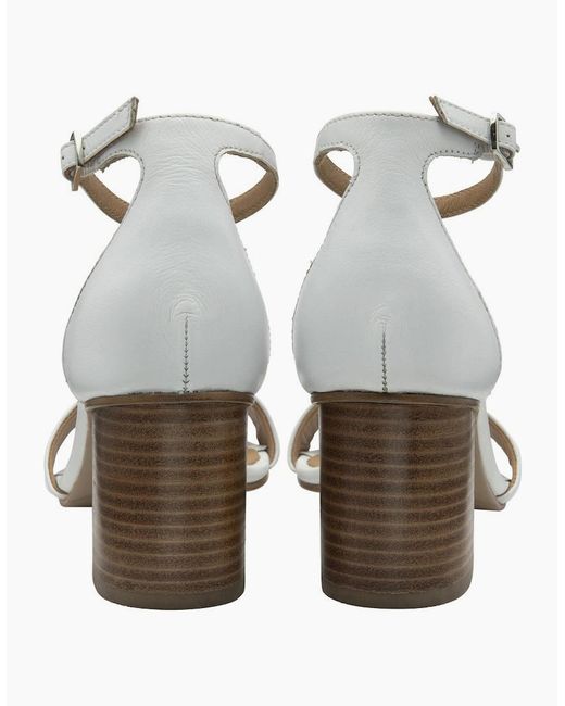 Ravel Metallic Callie Heeled Sandals