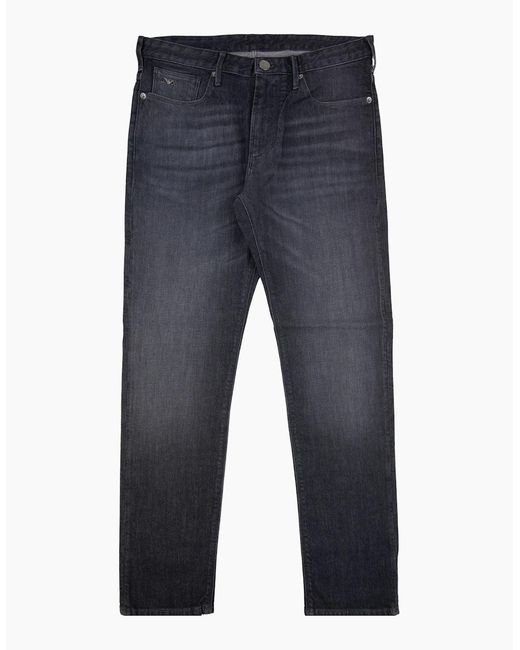 Emporio Armani Blue J06 Denim Jeans Medium for men