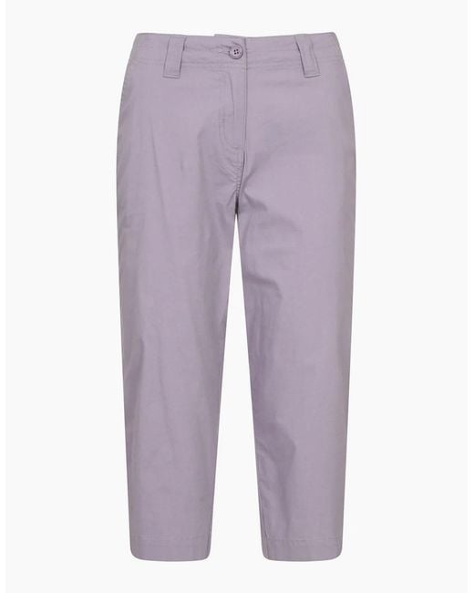 Mountain Warehouse Purple Ladies Coastal Stretch Capri