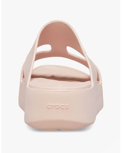 CROCSTM Pink Blush Getaway Platform Heeled Sandals