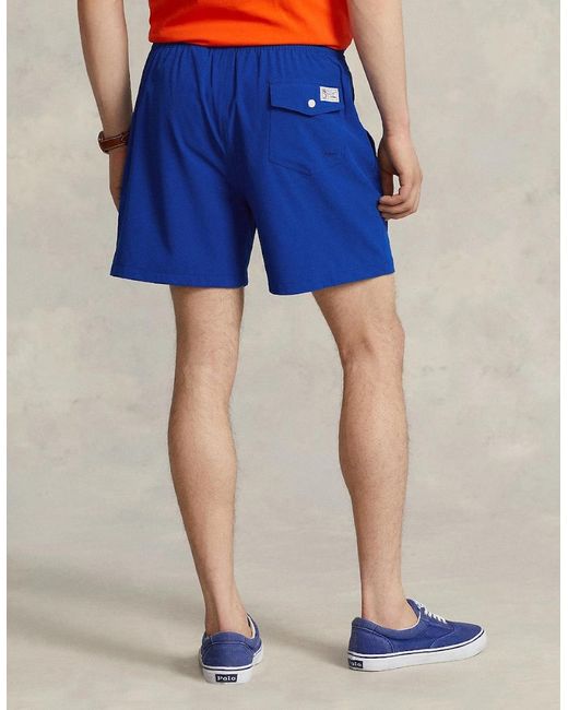 Polo Ralph Lauren Blue Traveller Swim Shorts 003 Rugby Royal for men