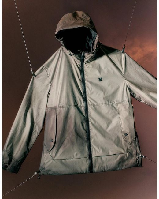 Lyle & Scott Brown Heat Reactive Shell Jacket for men