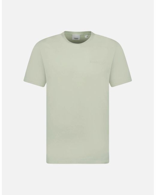 Burberry Green 'Jenson' Crew Neck Logo T-Shirt Light for men