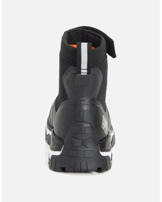 Muck Boot Black Apex Mid Zip Boots