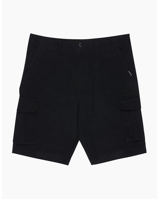 Quiksilver Black Mw Cargo Cargo Shorts for men