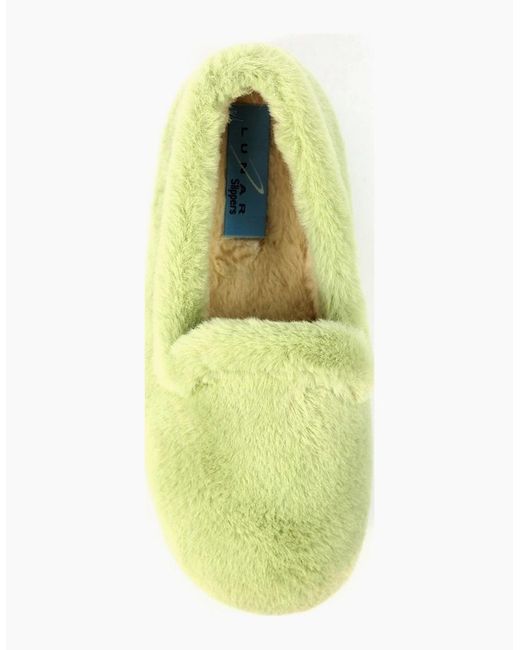 Lunar Green Bella Slippers