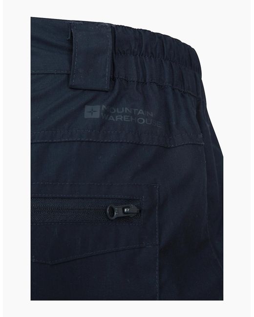 Mountain Warehouse Blue Trek Ii Trousers for men